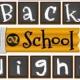 Back to School Night is Tonight!
