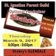Shakey’s Pizza Fundraiser March 9th