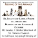 Blessing of the Animals Sunday October 4th