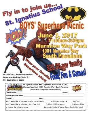 Boys Event 2017 Superhero