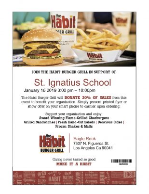 Habit Flyer for January 2019