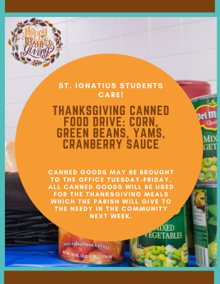 Thanksgiving Food Drive 2020